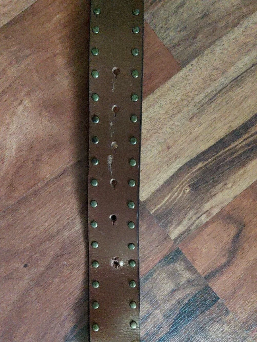Boho Beaded Stone Buckle Genuine Bonded Leather Belt Turquoise Western Rodeo L